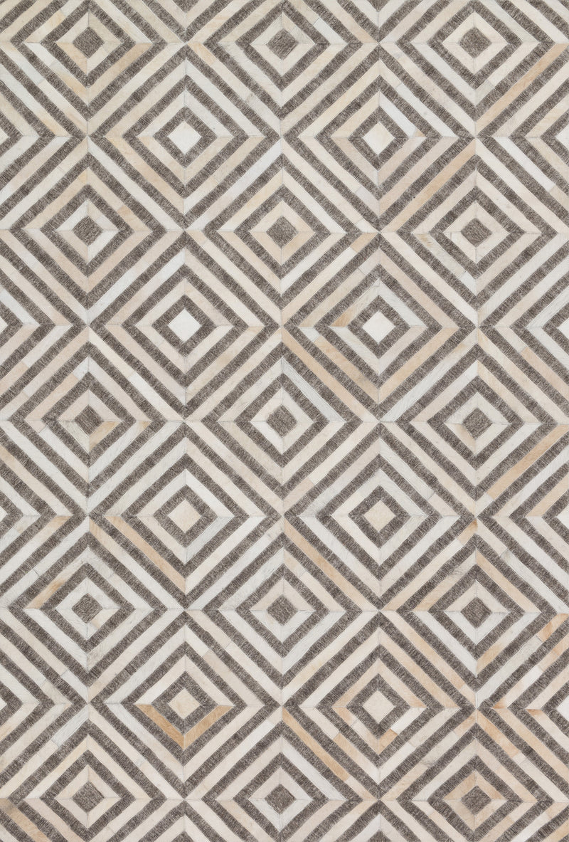 Loloi Rugs Dorado Collection Rug in Taupe, Sand - 5 x 7.5 feet