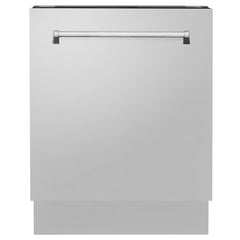 ZLINE Appliance Bundle - 36 in. Gas Range, 36 in. Range Hood, Microwave Drawer, 3 Rack Dishwasher, Refrigerator, Bundle-5KPR-RGRH36-MWDWV