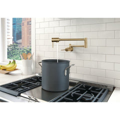 Delta Contemporary Pot Filler in Champagne Bronze, 1165LF-CZ