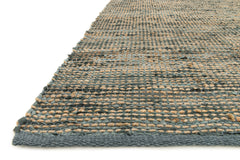 Loloi Rugs Edge Collection Rug in Grey - 9.3 x 13 feet