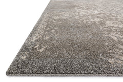 Loloi Rugs Emory Collection Rug in Charcoal, Ivory - 8.9 x 12.4 feet