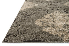 Loloi Rugs Enchant Collection Rug in Smoke, Beige - 9 x 12 feet