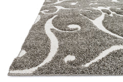 Loloi Rugs Enchant Collection Rug in Smoke - 9 x 12 feet