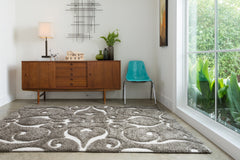 Loloi Rugs Enchant Collection Rug in Smoke - 9 x 12 feet