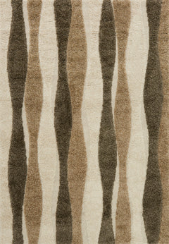 Loloi Rugs Enchant Collection Rug in Neutral - 9 x 12 feet