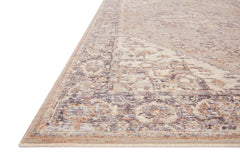 Loloi Rugs Faye Collection Rug in Taupe, Denim - 9.5 x 13.1 feet