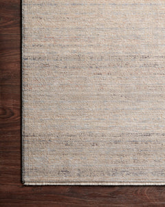 Loloi Rugs Faye Collection Rug in Natural, Sky - 11.5 x 15.6 feet