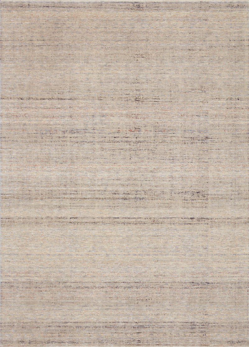 Loloi Rugs Faye Collection Rug in Natural, Sky - 9.5 x 13.1 feet