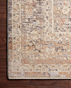 Loloi Rugs Faye Collection Rug in Sky, Sand - 9.5 x 13.1 feet