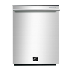 Forno 24 in. Alta Qualita Pro-Style Built-In Dishwasher in Stainless Steel, FDWBI8067-24S