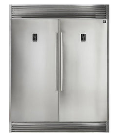 Forno Appliance Package - 48 Inch Dual Fuel Range, 60 Inch Refrigerator, Microwave Drawer, Dishwasher, AP-FFSGS6156-48-7