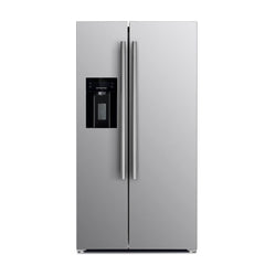 Forno 36 in. Side by Side Refrigerator with Ice Maker, FFRBI1844-36SB