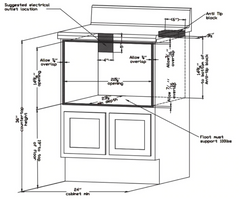 Forno 24 inch Microwave Drawer In Stainless Steel - Professional, FMWDR3000-24