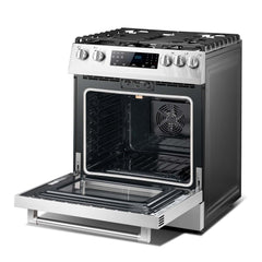 Fotile 30 in. Slide-In Gas Range in Stainless Steel, 4.8 cu. ft., RLS30506