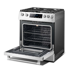 Fotile 30 in. Slide-In Gas Range in Stainless Steel, 4.8 cu. ft., RLS30506