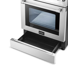 Fotile 30 in. Slide-In Gas Range in Stainless Steel, 4.8 cu. ft., RLS30506