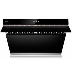 Fotile Appliance Package 30 In. Gas Range and 30 In. Black Range Hood with Push Buttons, 850 CFM, AP-RLS30506