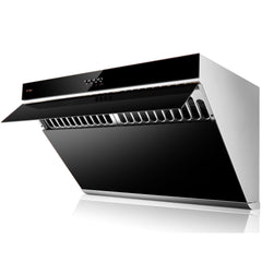 Fotile Appliance Package 30 In. Gas Range and 30 In. Black Range Hood with Push Buttons, 850 CFM, AP-RLS30506