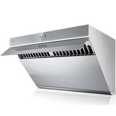 Fotile Appliance Package 30 In. Gas Range and 30 In. Silver Gray Range Hood with Push Buttons, 850 CFM, AP-RLS30506-3