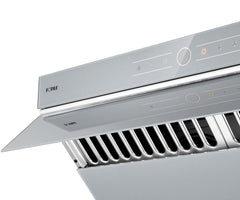 Fotile Appliance Package 30 In. Gas Range and 30 In. Silver Gray Range Hood with Touch Buttons, 850 CFM, AP-RLS30506-4