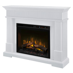 Dimplex Jean Mantel Electric Fireplace with Logs, GDS28L8-1802W