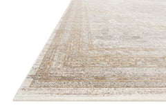 Loloi Rugs Gemma Collection Rug in Sand, Ivory - 2.7 x 7.8 feet