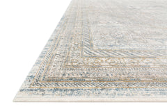 Loloi Rugs Gemma Collection Rug in Silver, Multi - 2.7 x 7.8 feet