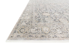 Loloi Rugs Gemma Collection Rug in Charcoal, Sand - 2.7 x 12 feet