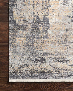 Loloi Rugs Gemma Collection Rug in Neutral - 2.7 x 12 feet