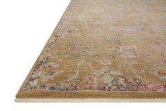 Loloi Rugs Giada Collection Rug in Gold, Multi - 6.3 x 9 feet