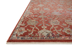 Loloi Rugs Giada Collection Rug in Red, Multi - 7.8 x 7.8 feet