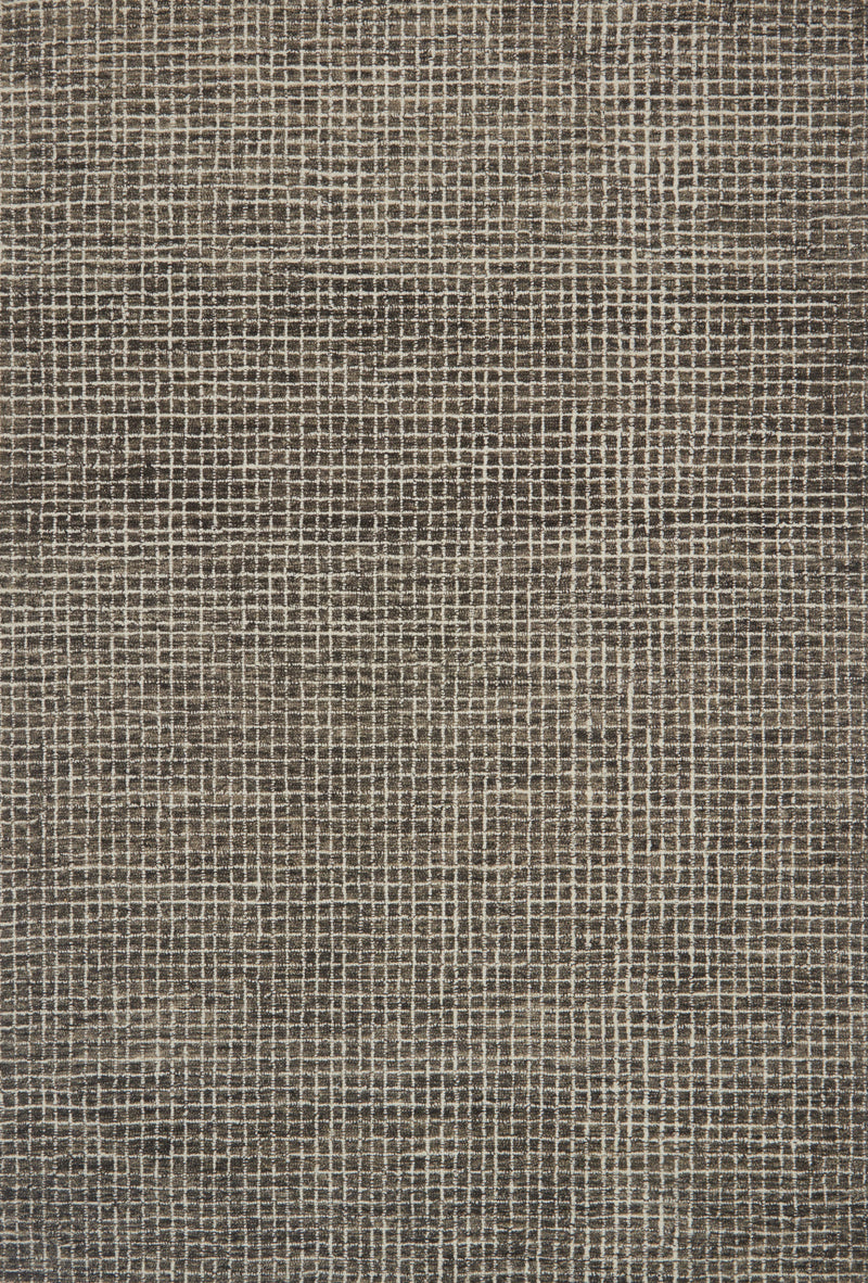 Loloi Rugs Giana Collection Rug in Charcoal - 7.8 x 9.8 feet