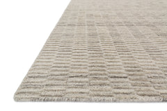 Loloi Rugs Hadley Collection Rug in Oatmeal - 7.5 x 9.5 feet