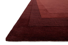 Loloi Rugs Hamilton Collection Rug in Red - 7.8 x 11 feet