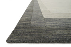 Loloi Rugs Hamilton Collection Rug in Slate - 7.8 x 11 feet