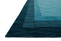 Loloi Rugs Hamilton Collection Rug in Teal - 7.8 x 11 feet