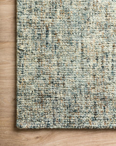 Loloi Rugs Harlow Collection Rug in Ocean, Sand - 9.3 x 13 feet