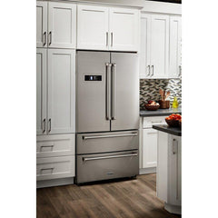 Thor Kitchen Professional Package - 48 in. Propane Gas Range, Range Hood, Refrigerator, Dishwasher, Wine Cooler, AP-HRG4808ULP-W-3