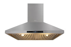 Thor Kitchen Package - 30 in. Gas Burner/Electric Oven Range, Range Hood, Refrigerator, Dishwasher, Wine Cooler, AP-HRD3088U-4