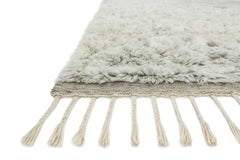 Loloi Rugs Hygge Collection Rug in Grey, Mist - 4 x 6 feet