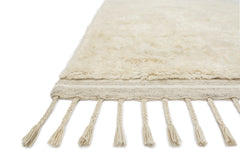 Loloi Rugs Hygge Collection Rug in Oatmeal, Ivory - 4 x 6 feet