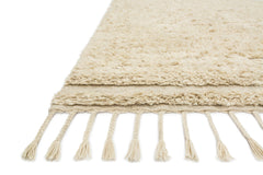 Loloi Rugs Hygge Collection Rug in Oatmeal, Sand - 4 x 6 feet