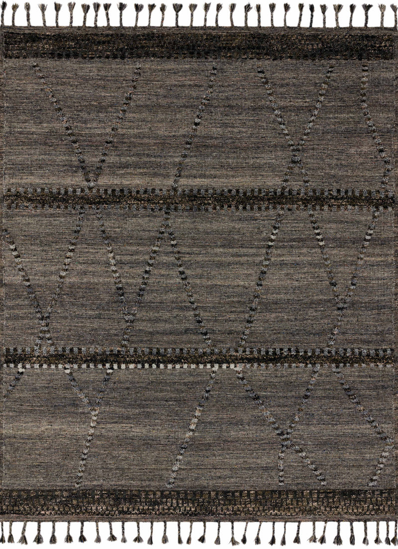 Loloi Rugs Iman Collection Rug in Grey, Multi - 4 x 6 feet