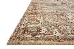 Loloi Rugs Jasmine Collection Rug in Ivory, Multi - 7.8 x 10.8 feet