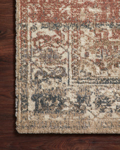 Loloi Rugs Jasmine Collection Rug in Natural, Multi - 7.8 x 10.8 feet