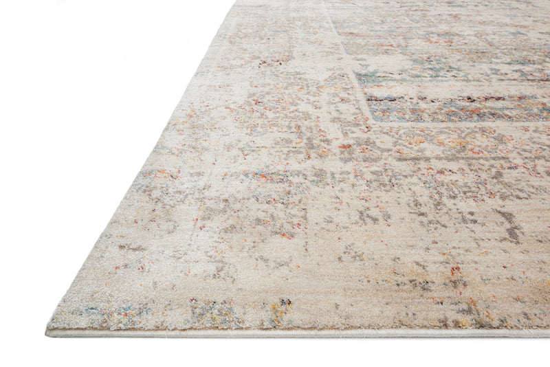 Loloi Rugs Javari Collection Rug in Ivory, Granite - 7.8 x 10 feet