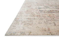 Loloi Rugs Javari Collection Rug in Ivory, Granite - 6.6 x 9.3 feet