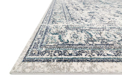 Loloi Rugs Joaquin Collection Rug in Lt. Green, Blue - 9.5 x 13 feet