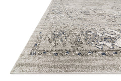 Loloi Rugs Joaquin Collection Rug in Dove, Grey - 9.5 x 13 feet