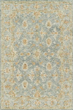 Loloi Rugs Julian Collection Rug in Spa, Spa - 7.8 x 9.8 feet